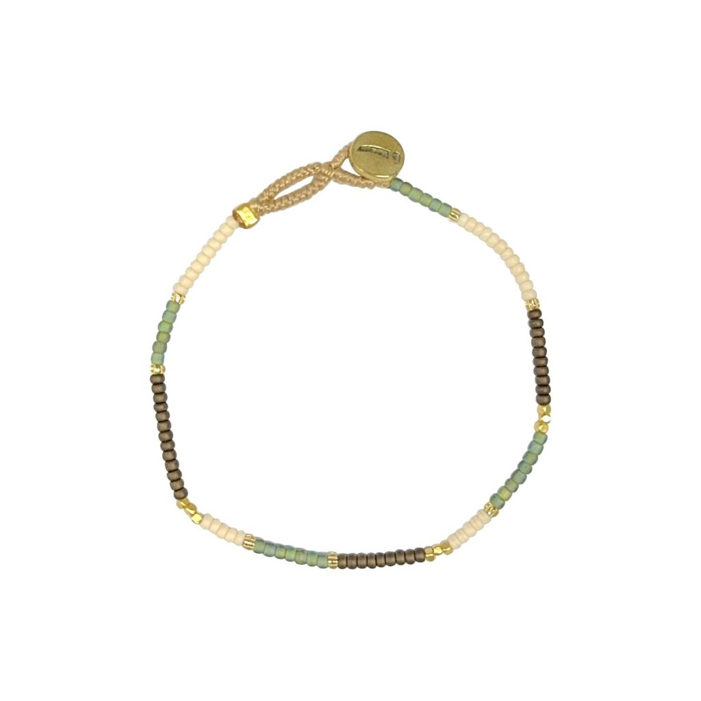 IBU Jewels Armbånd - HA06 Bill Armbånd i Amber main image 1